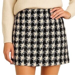 Antonio Melani x Born On Fifth Lou Lou Tweed Sequin Mini Skirt, size 16